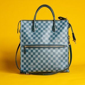 MOBILE TOTE DAMIER CYAN LOUIS VUITTON